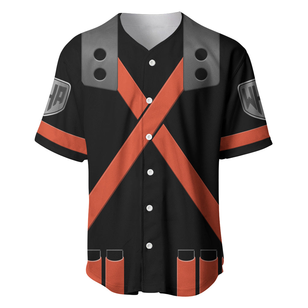 Musketeer Katsuki Bakugo Anime Baseball Jersey Musketeer Katsuki Bakugo Anime Baseball Jersey