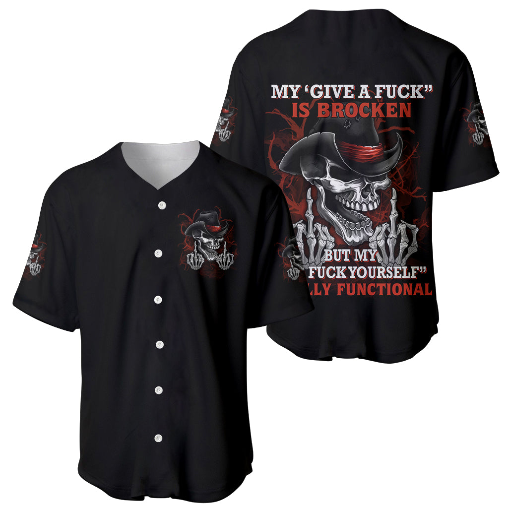 My Give A F Is Broken Baseball Jersey My Give A F Is Broken Baseball Jersey