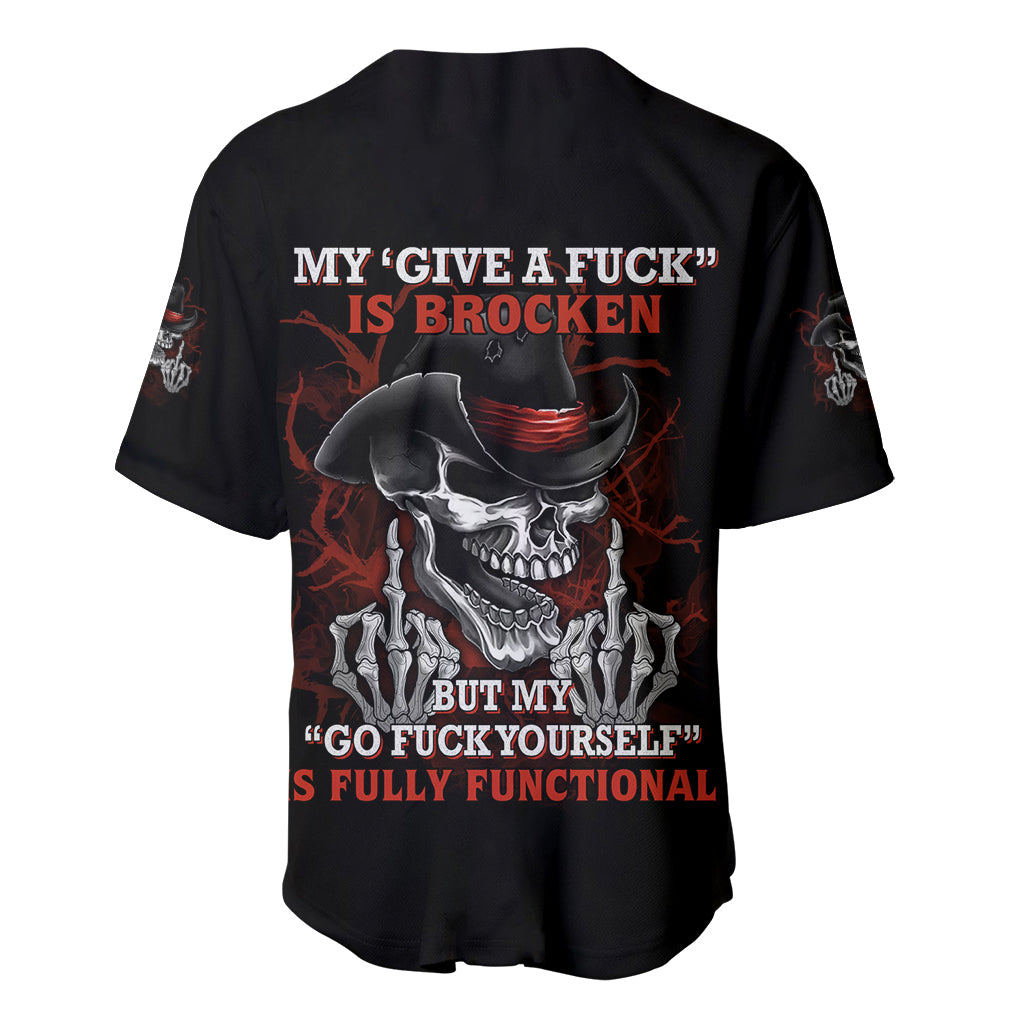 My Give A F Is Broken Baseball Jersey My Give A F Is Broken Baseball Jersey