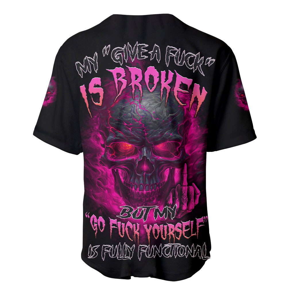 My Give A F Is Broken_1 Baseball Jersey My Give A F Is Broken_1 Baseball Jersey