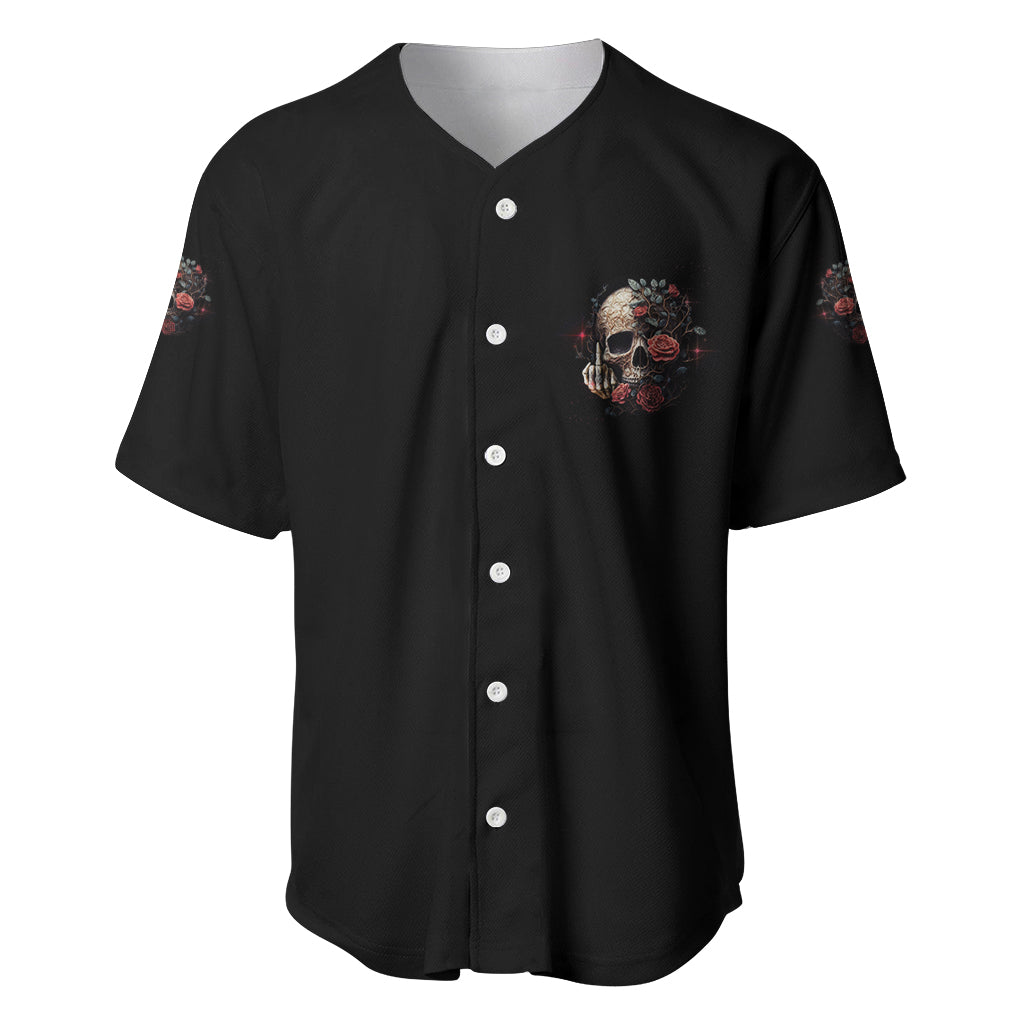 Next Time My Name Comes Out Rose Baseball Jersey Next Time My Name Comes Out Rose Baseball Jersey