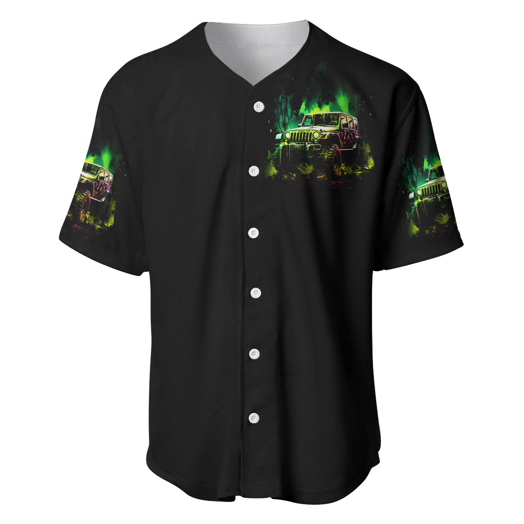 Off Road Jeep Always Take The Scenic Baseball Jersey Off Road Jeep Always Take The Scenic Baseball Jersey