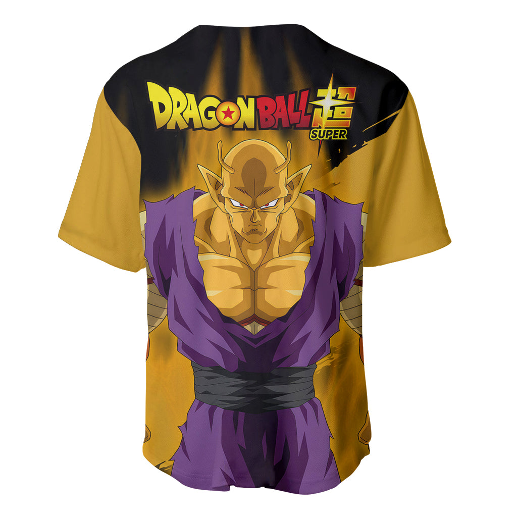Orange Piccolo Super Anime Baseball Jersey Orange Piccolo Super Anime Baseball Jersey