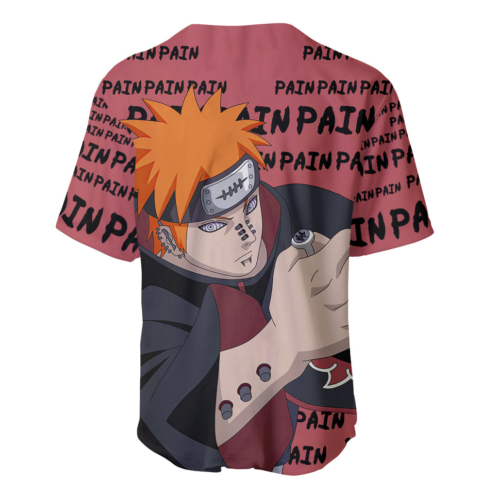 Pain Style Manga Baseball Jersey Pain Style Manga Baseball Jersey