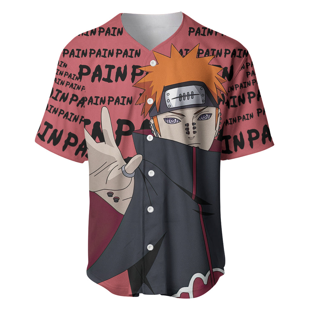Pain Style Manga Baseball Jersey Pain Style Manga Baseball Jersey