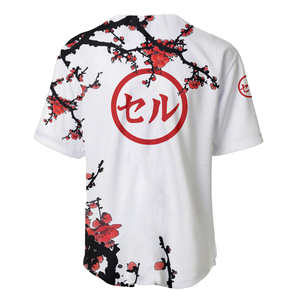 Perfect Cell Style Anime Baseball Jersey Perfect Cell Style Anime Baseball Jersey