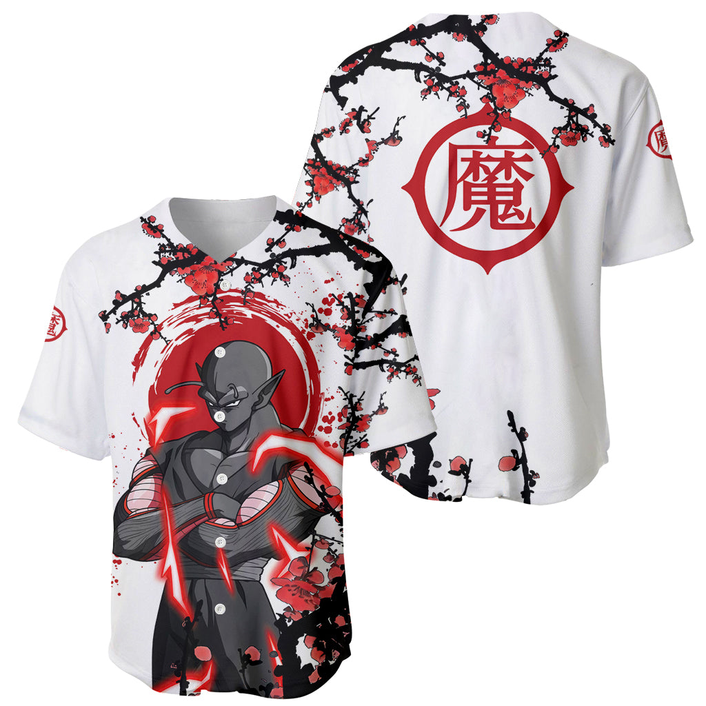 Piccolo Japan Style Anime Baseball Jersey Piccolo Japan Style Anime Baseball Jersey