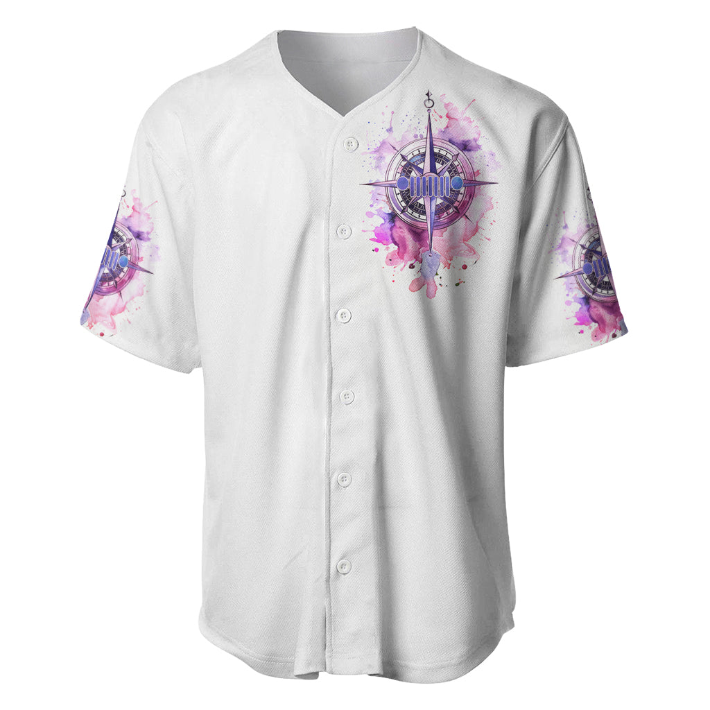 Pink Compass Jeep Jeepsy Soul Baseball Jersey Pink Compass Jeep Jeepsy Soul Baseball Jersey