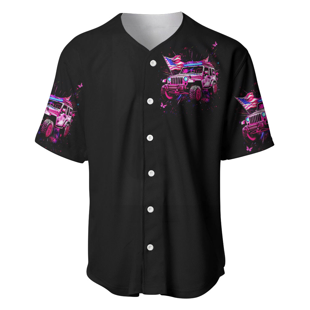 Pink Jeep If You Dont Own One Baseball Jersey Pink Jeep If You Dont Own One Baseball Jersey