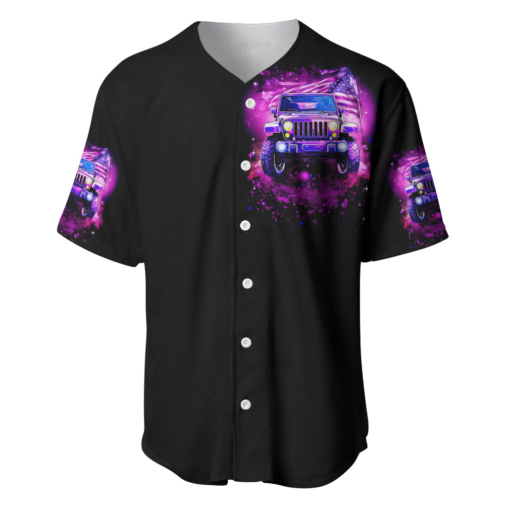 Pink Jeep Pink Jeep American Flag Baseball Jersey Pink Jeep Pink Jeep American Flag Baseball Jersey