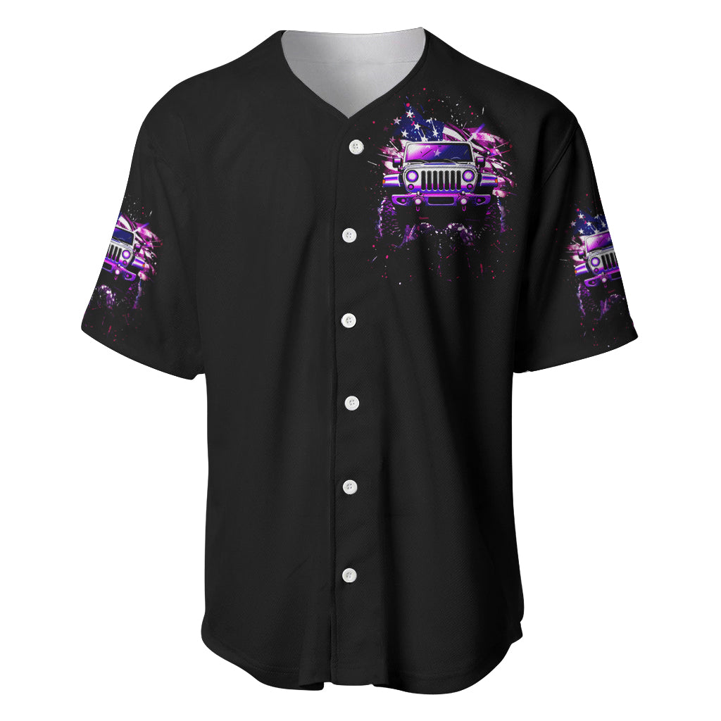 Purple Jeep Jeep Girl Iam Who Iam Baseball Jersey Purple Jeep Jeep Girl Iam Who Iam Baseball Jersey