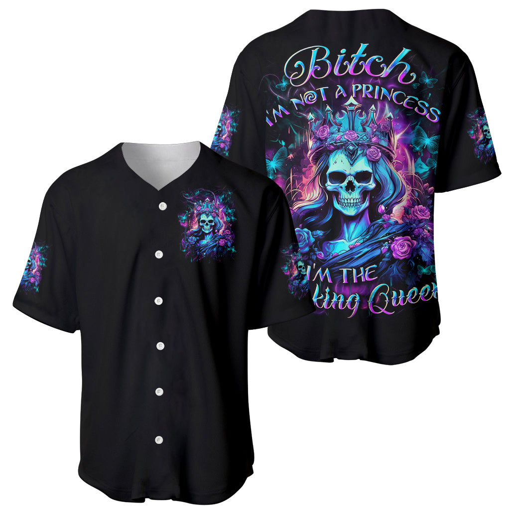 Queen Skull Bitch Im The Fucking Queen Baseball Jersey Queen Skull Bitch Im The Fucking Queen Baseball Jersey