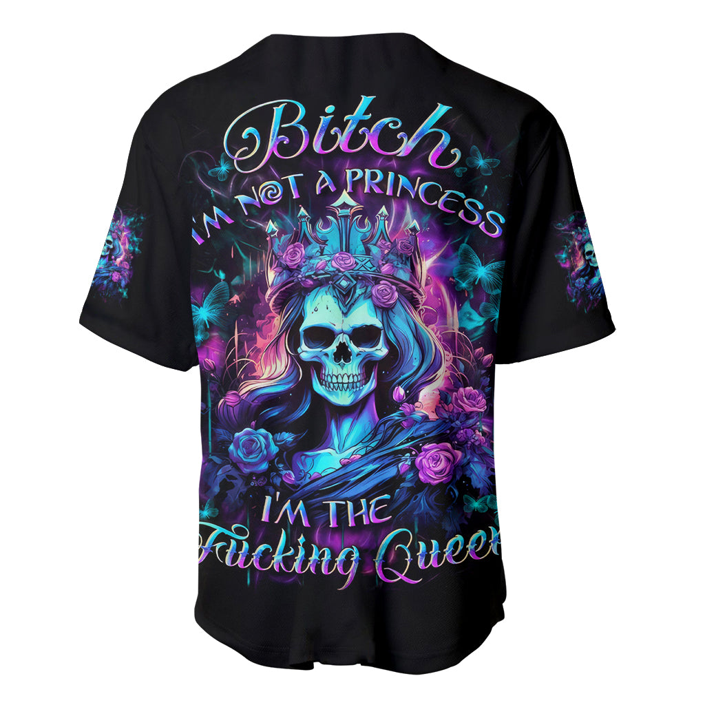 Queen Skull Bitch Im The Fucking Queen Baseball Jersey Queen Skull Bitch Im The Fucking Queen Baseball Jersey