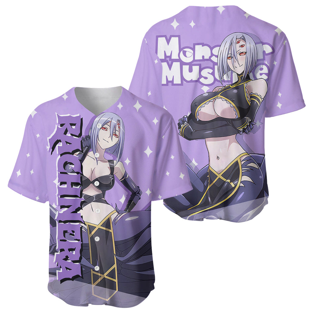 Rachnera Arachnera Monster Musume Baseball Jersey Rachnera Arachnera Monster Musume Baseball Jersey