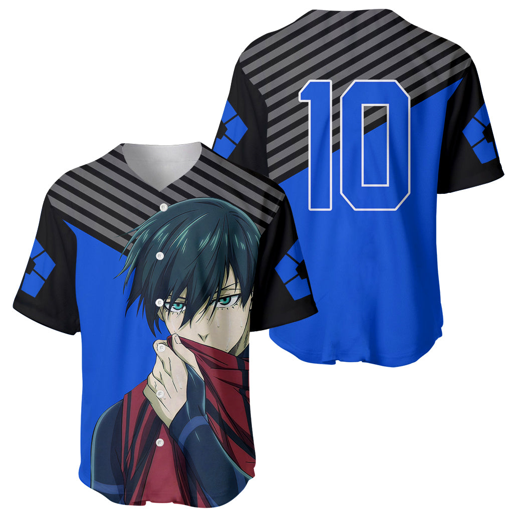Rin Itoshi Baseball Jersey Rin Itoshi Baseball Jersey