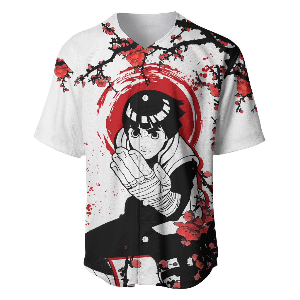 Rock Lee Japan Style Anime Baseball Jersey Rock Lee Japan Style Anime Baseball Jersey