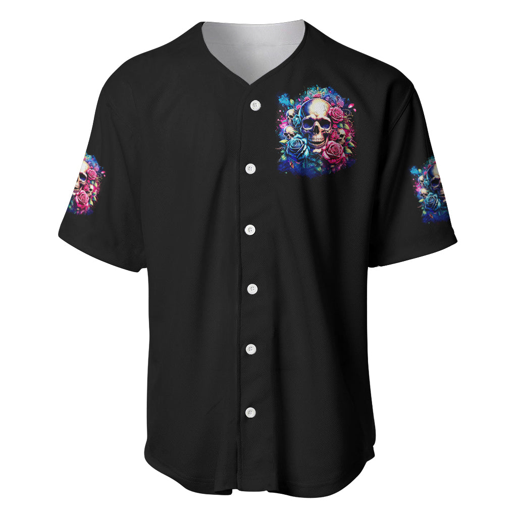 Rose Skull Assuming I Was Like Most Baseball Jersey Rose Skull Assuming I Was Like Most Baseball Jersey