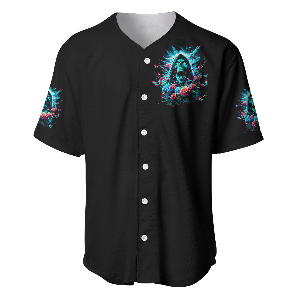 Rose Skull She Whispered Back Iam The Baseball Jersey Rose Skull She Whispered Back Iam The Baseball Jersey