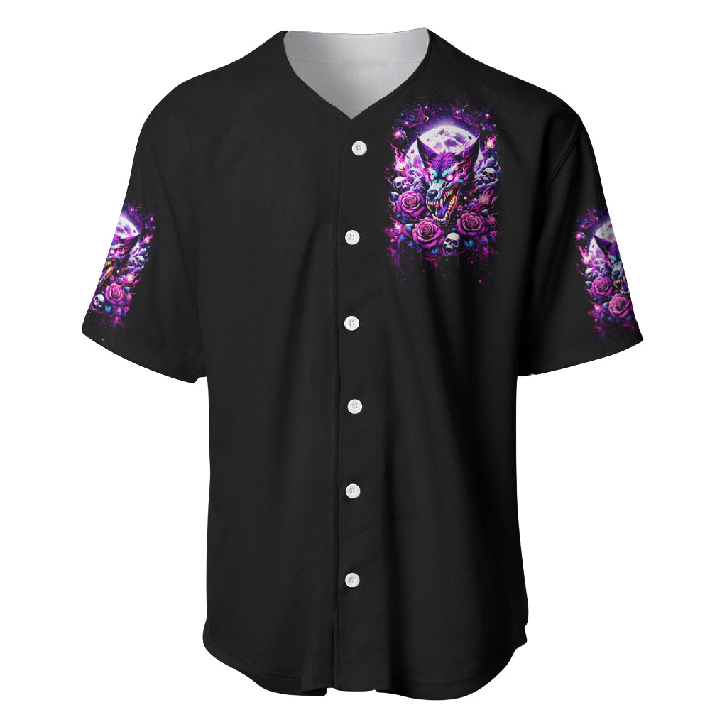 Rose Wolf I May Not Be Perfect Baseball Jersey Rose Wolf I May Not Be Perfect Baseball Jersey