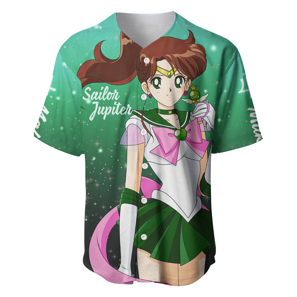 Sailor Jupiter Makoto Kino Baseball Jersey Sailor Jupiter Makoto Kino Baseball Jersey