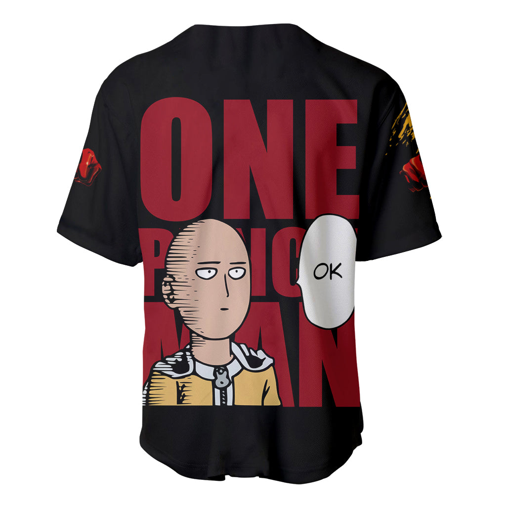 Saitama Funny And Cool One Punch Man Baseball Jersey Saitama Funny And Cool One Punch Man Baseball Jersey