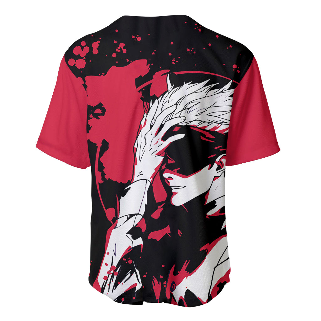 Satoru Gojo Jujutsu Kaisen Anime Baseball Jersey Satoru Gojo Jujutsu Kaisen Anime Baseball Jersey