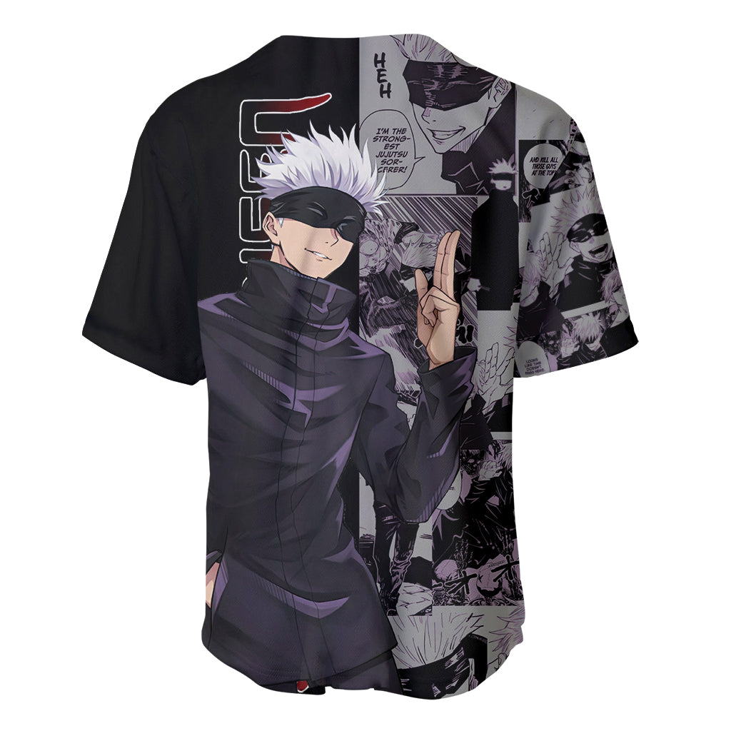 Satoru Gojo Jujutsu Kaisen Baseball Jersey Satoru Gojo Jujutsu Kaisen Baseball Jersey