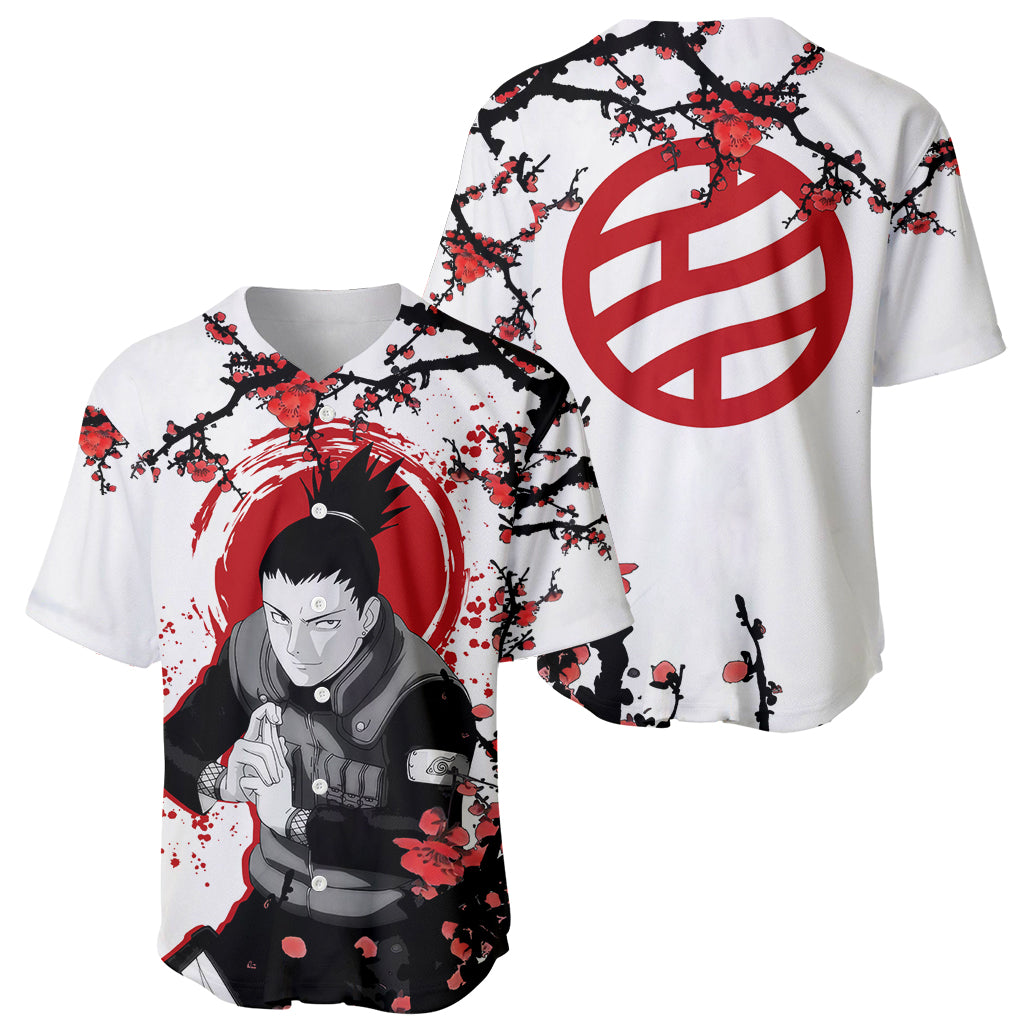 Shikamaru Japan Style Anime Baseball Jersey Shikamaru Japan Style Anime Baseball Jersey