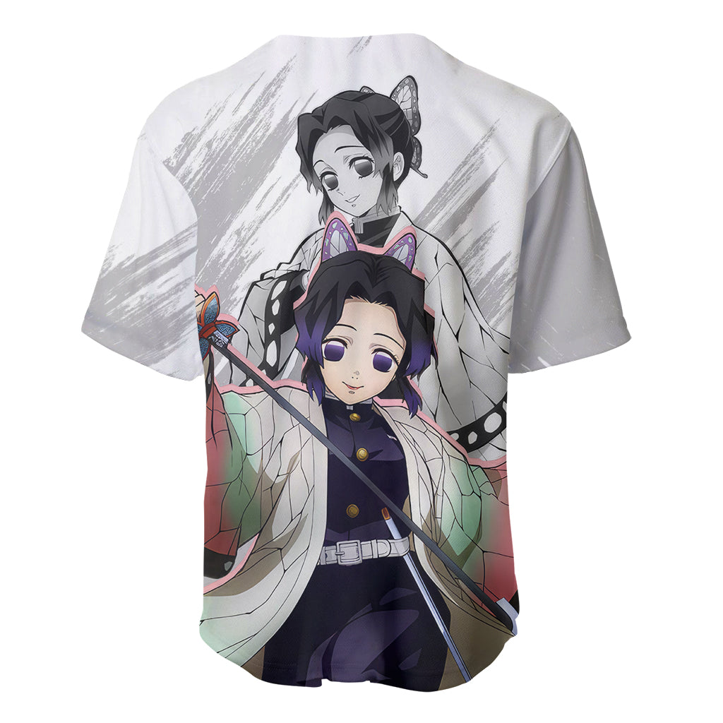 Shinobu Kocho Demon Slayer Baseball Jersey Shinobu Kocho Demon Slayer Baseball Jersey