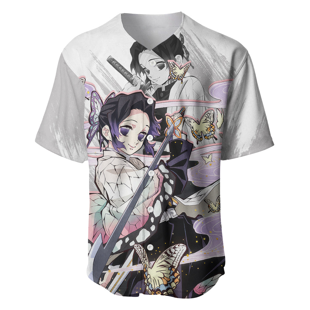 Shinobu Kocho Demon Slayer Baseball Jersey Shinobu Kocho Demon Slayer Baseball Jersey