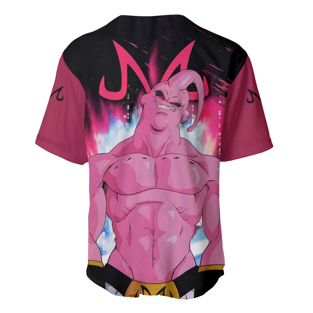 Skinny Majin Buu Baseball Jersey Skinny Majin Buu Baseball Jersey