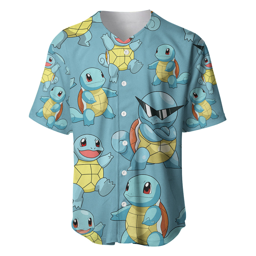 Squirtle Clothes Baseball Jersey Squirtle Clothes Baseball Jersey