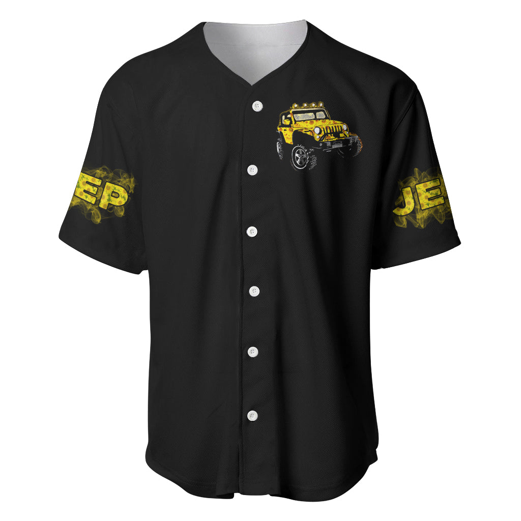Sunflower Jeep American Flag Sunflower Jeep Baseball Jersey Sunflower Jeep American Flag Sunflower Jeep Baseball Jersey