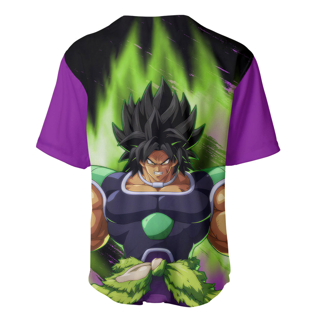 Super Broly Baseball Jersey Super Broly Baseball Jersey