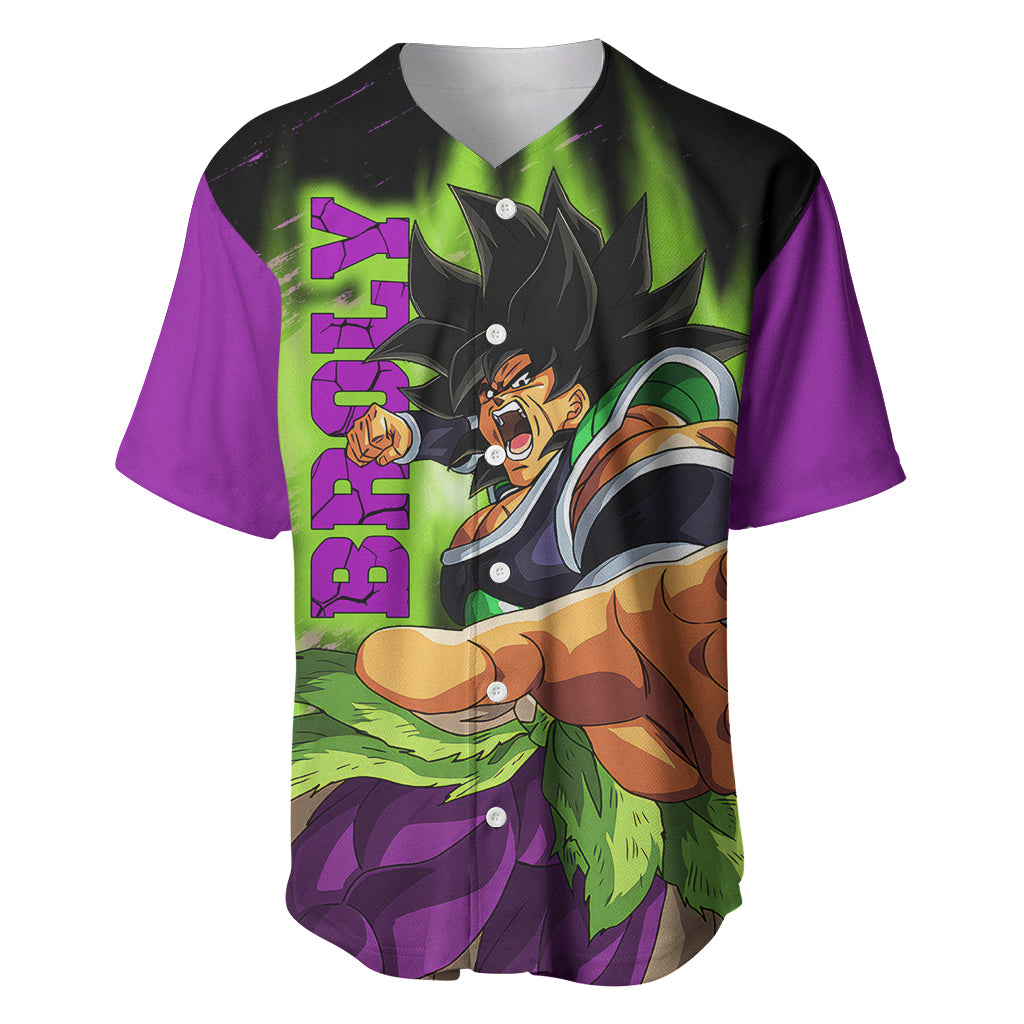 Super Broly Baseball Jersey Super Broly Baseball Jersey