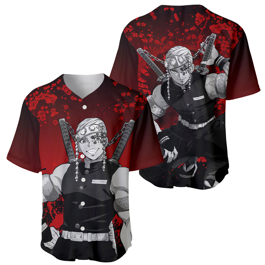 Tengen Uzui Japan Art Baseball Jersey Tengen Uzui Japan Art Baseball Jersey