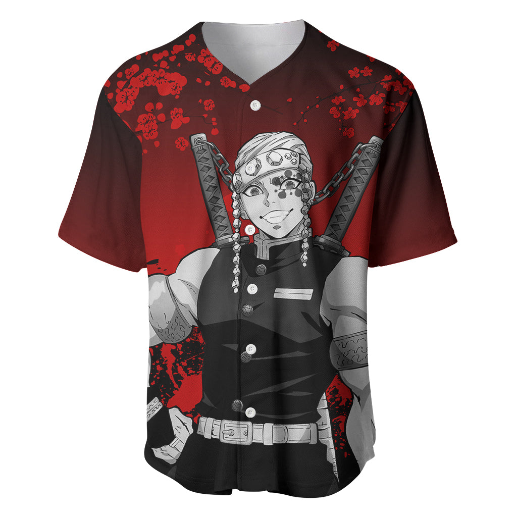 Tengen Uzui Japan Art Baseball Jersey Tengen Uzui Japan Art Baseball Jersey