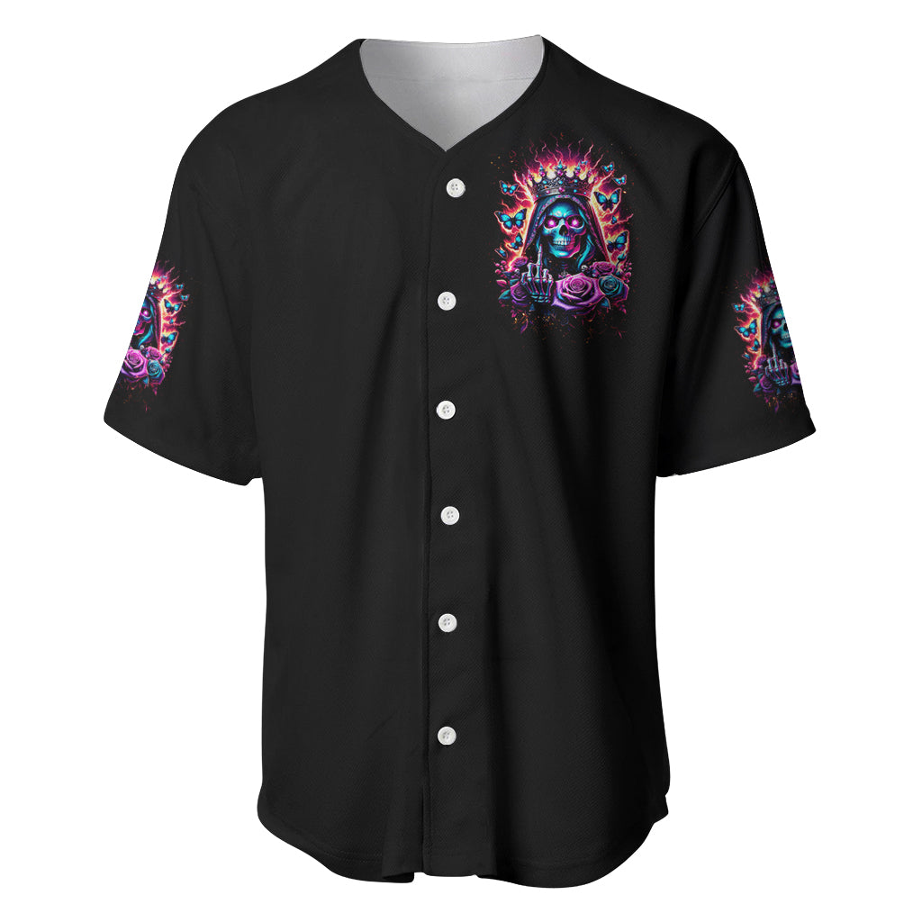 Thunder Skull Bitch Im Not A Princess Baseball Jersey Thunder Skull Bitch Im Not A Princess Baseball Jersey