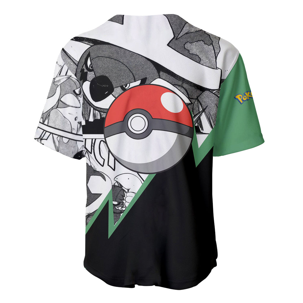 Torterra Anime Baseball Jersey Torterra Anime Baseball Jersey