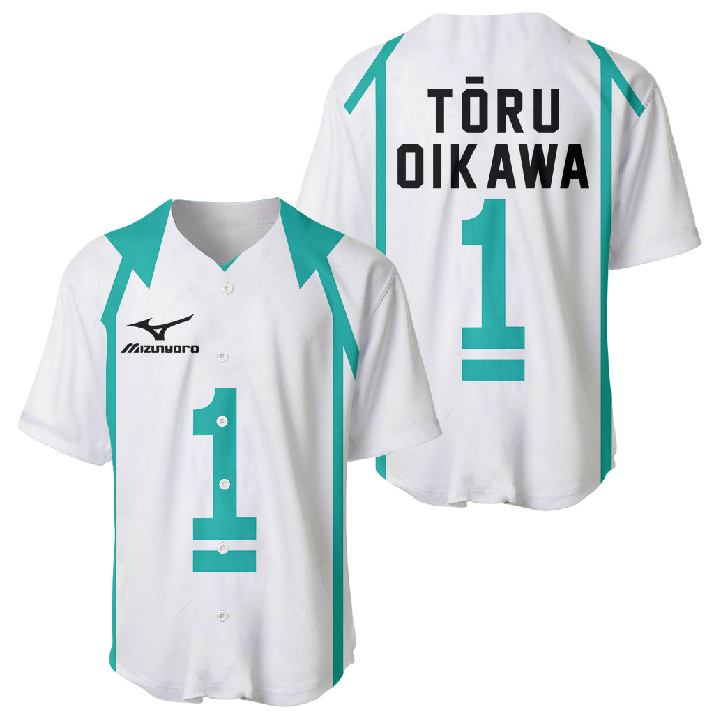 Toru Oikawa Aoba Johsai Baseball Jersey Toru Oikawa Aoba Johsai Baseball Jersey