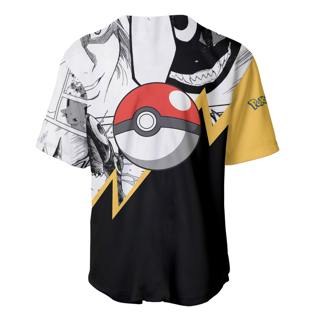 Umbreon Mix Manga Baseball Jersey Umbreon Mix Manga Baseball Jersey