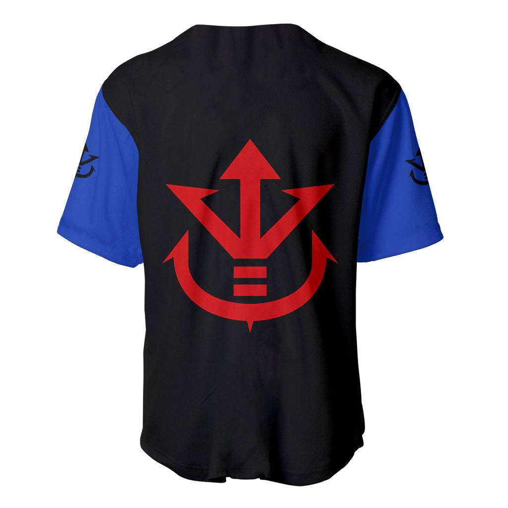 Vegeta Blue Anime Manga Baseball Jersey Vegeta Blue Anime Manga Baseball Jersey