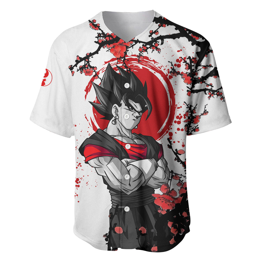 Vegito Japan Style Anime Baseball Jersey Vegito Japan Style Anime Baseball Jersey