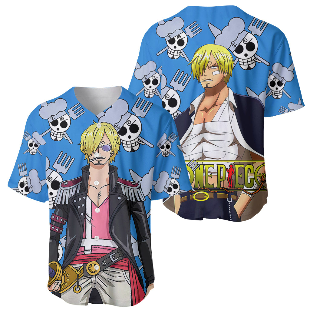 Vinsmoke Sanji Anime Movie Red Baseball Jersey Vinsmoke Sanji Anime Movie Red Baseball Jersey