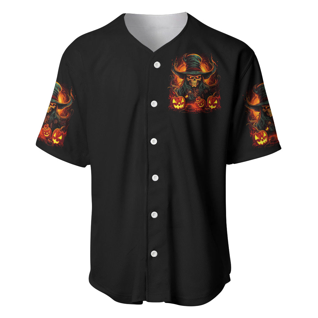 Witch Skull Witches With Hitches Baseball Jersey Witch Skull Witches With Hitches Baseball Jersey