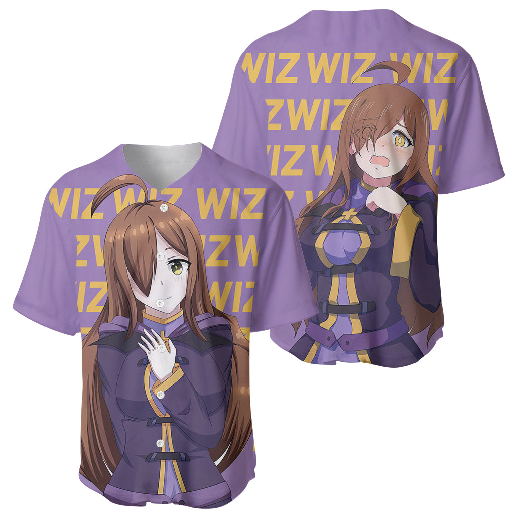 Wiz Anime Konosuba For Fans Baseball Jersey Wiz Anime Konosuba For Fans Baseball Jersey