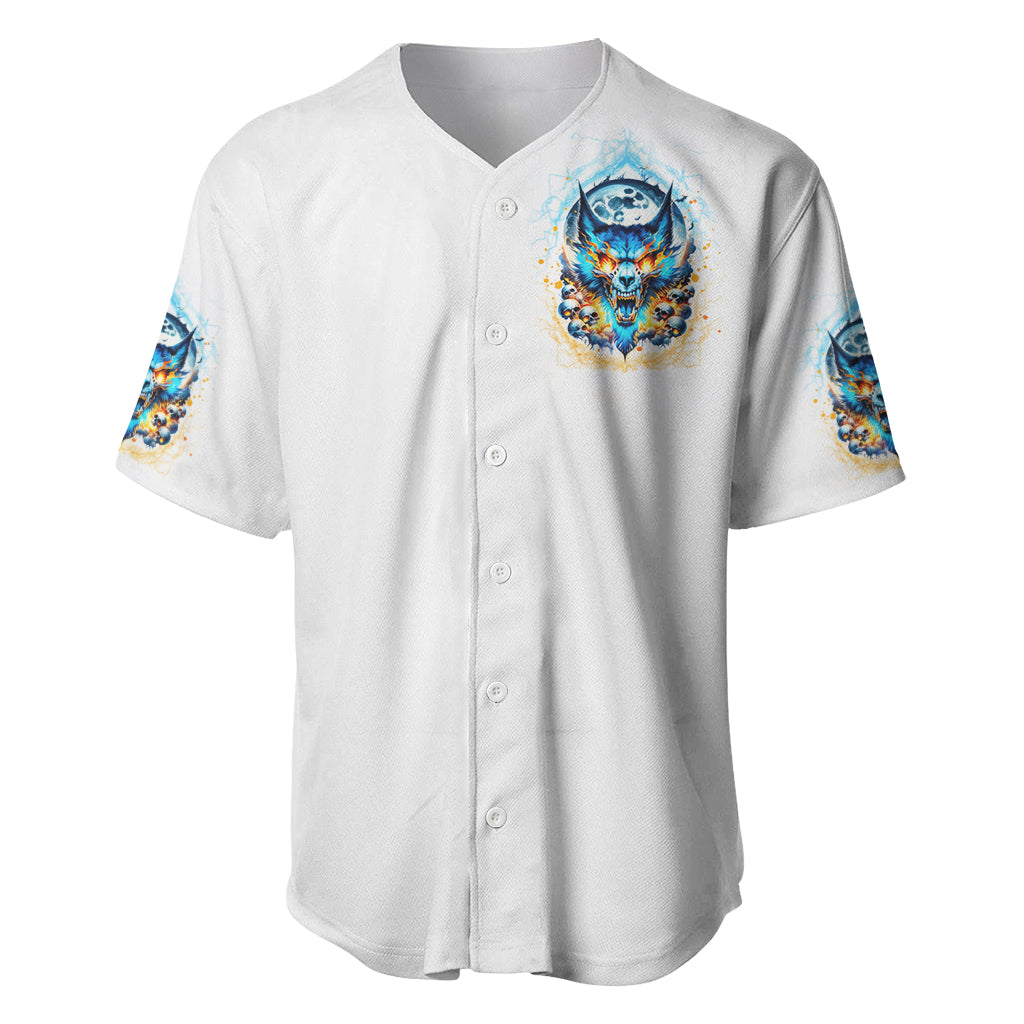 Wolf Skull You First Mistake Was Thinking Baseball Jersey Wolf Skull You First Mistake Was Thinking Baseball Jersey