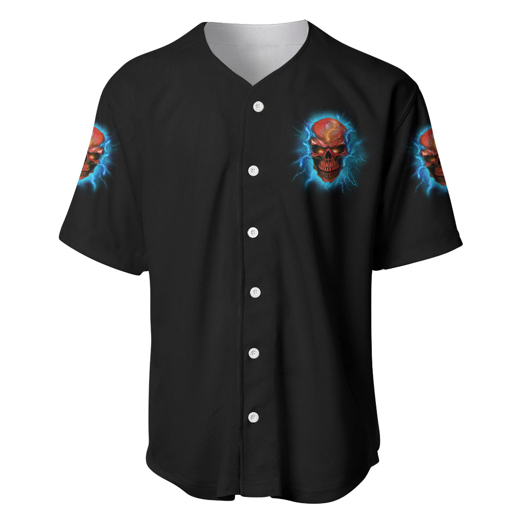 Your Demons Hide Under Your Bed Thunder Baseball Jersey Your Demons Hide Under Your Bed Thunder Baseball Jersey