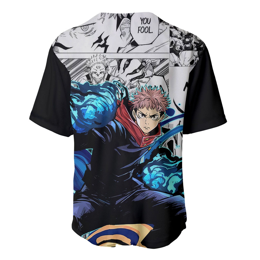 Yuji Itadori Jujutsu Kaisen Baseball Jersey Yuji Itadori Jujutsu Kaisen Baseball Jersey