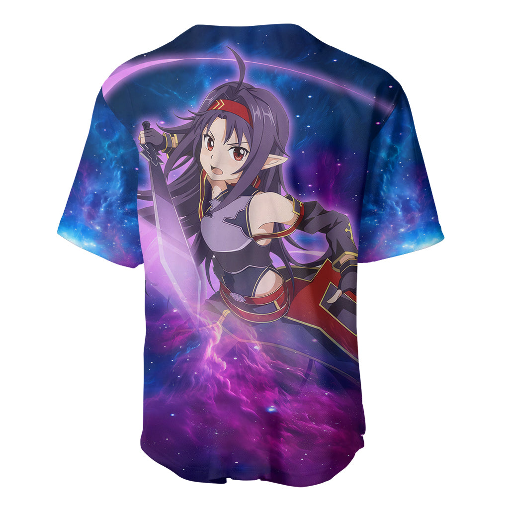 Yuuki Sword Art Baseball Jersey Yuuki Sword Art Baseball Jersey